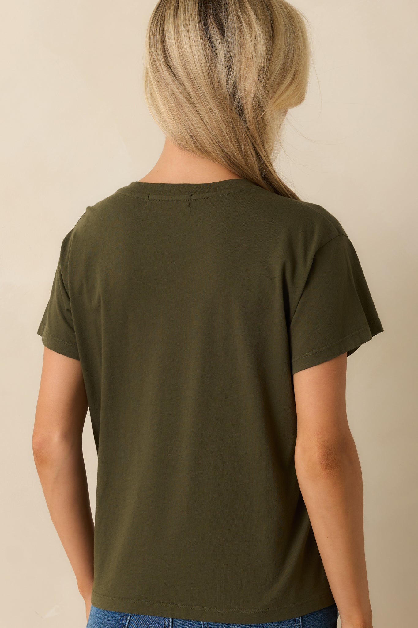 Beastie Boys Sabotage Solo Army Green Cotton Tee
